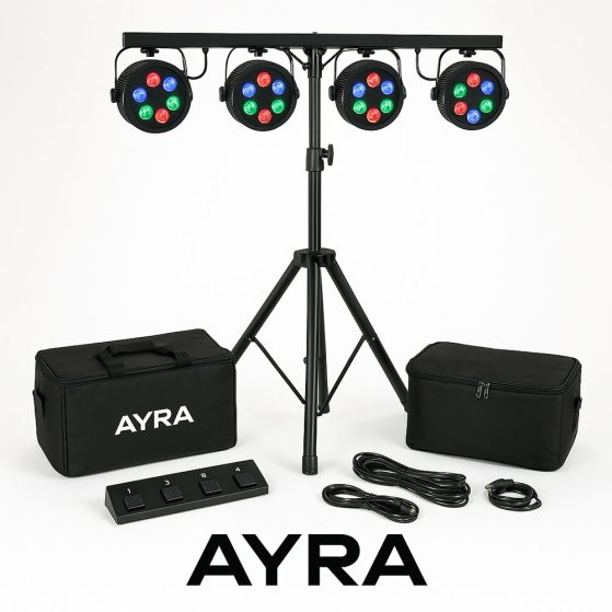 ldf-ayra-compar-kit-2 Kit de projecteurs Ayra ComPar 2 en location pour jeux de lumière